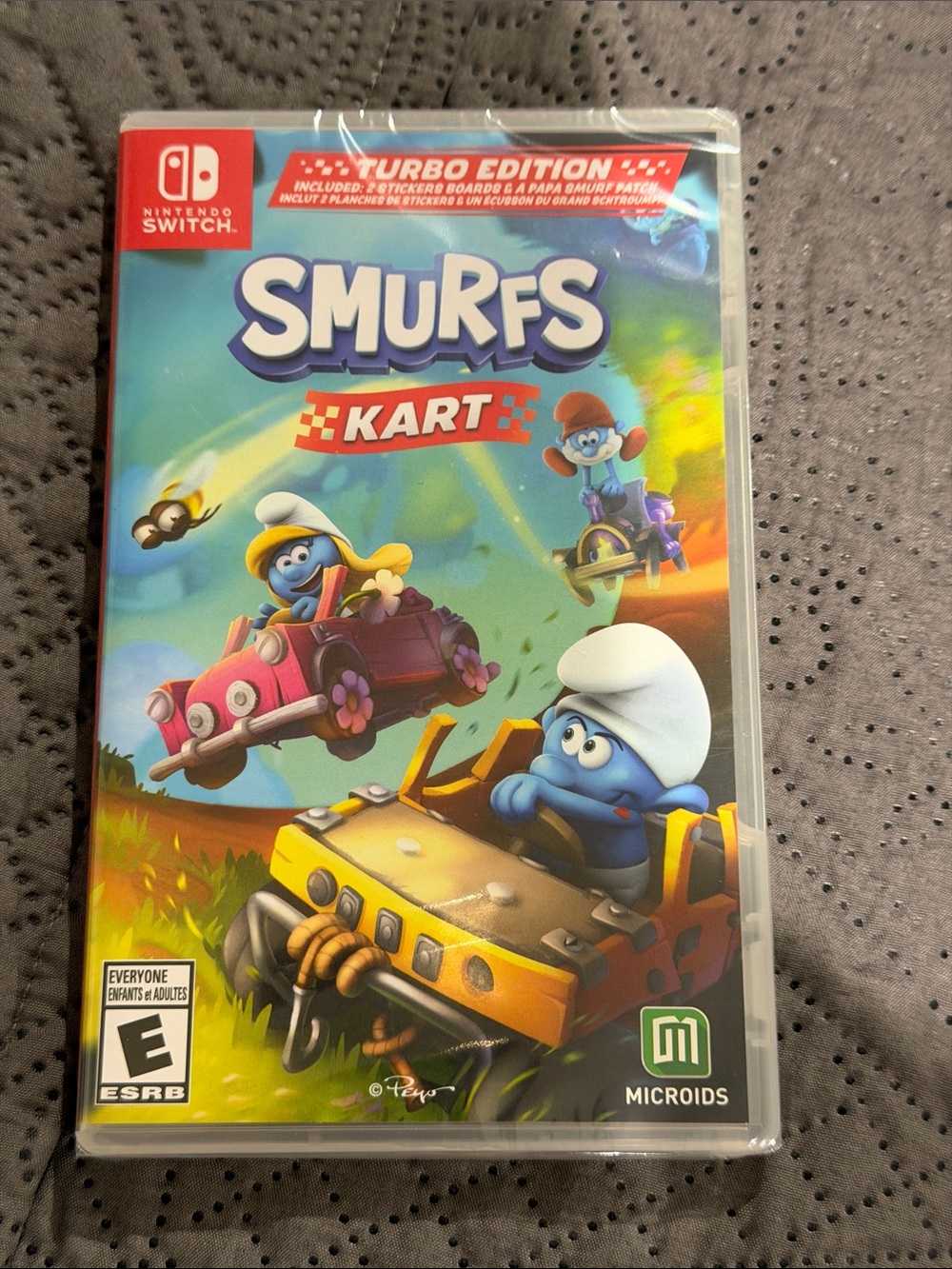 Nintendo Smurfs Kart Turbo Edition - Blue/Yellow/Pink